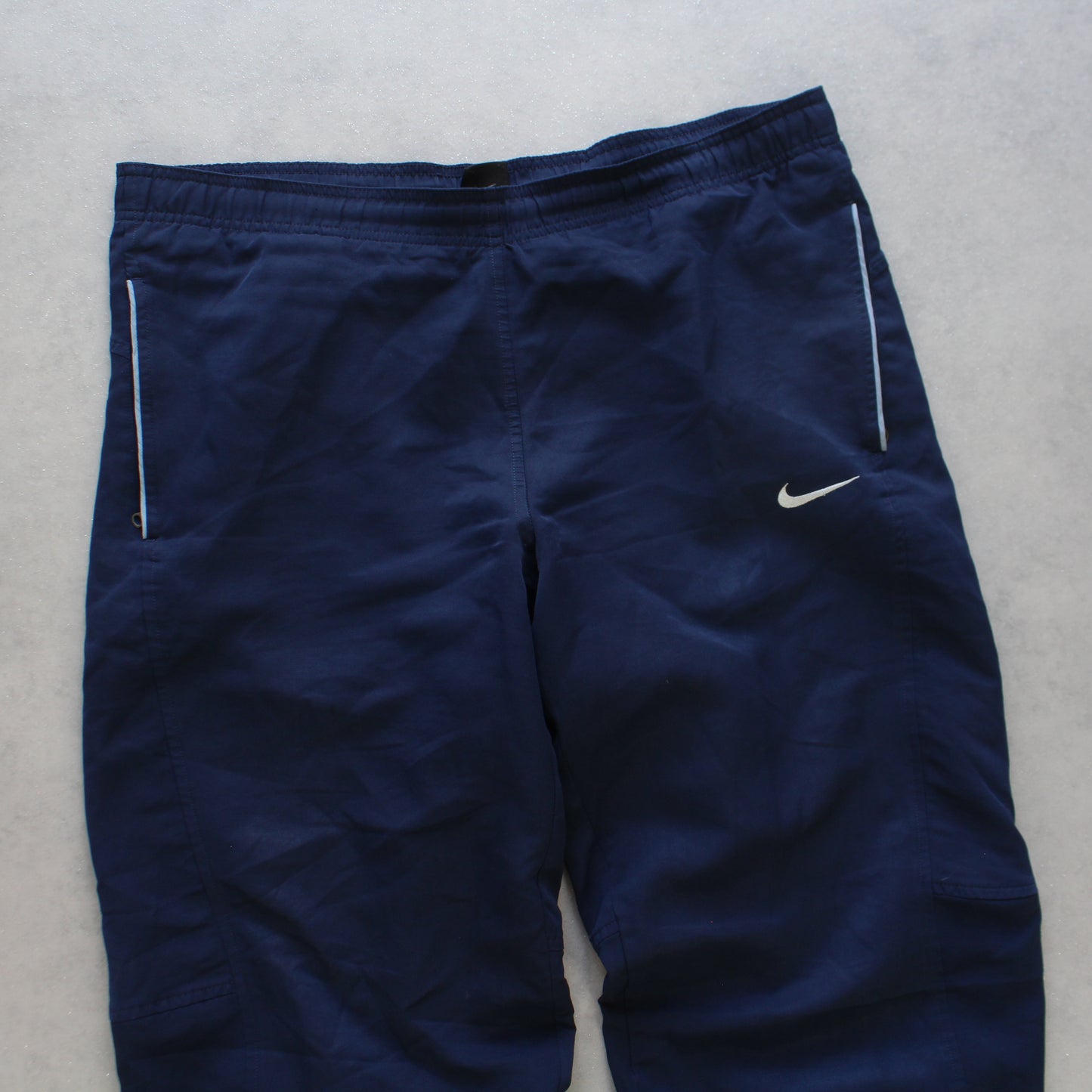 2000s Nike Trackpants Navy - (L)