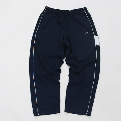 RARE 2000s Baggy Nike Trackpants Navy - (XL)