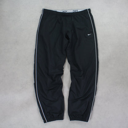 RARE 2000s Nike Trackpants Black - (M)