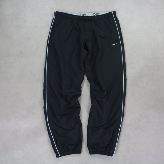 RARE 2000s Nike Trackpants Black - (M)
