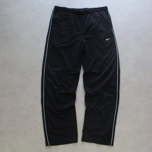 RARE 2000s Nike Trackpants Black - (M)
