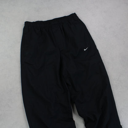 RARE 00s Nike Trackpants Black - (M)