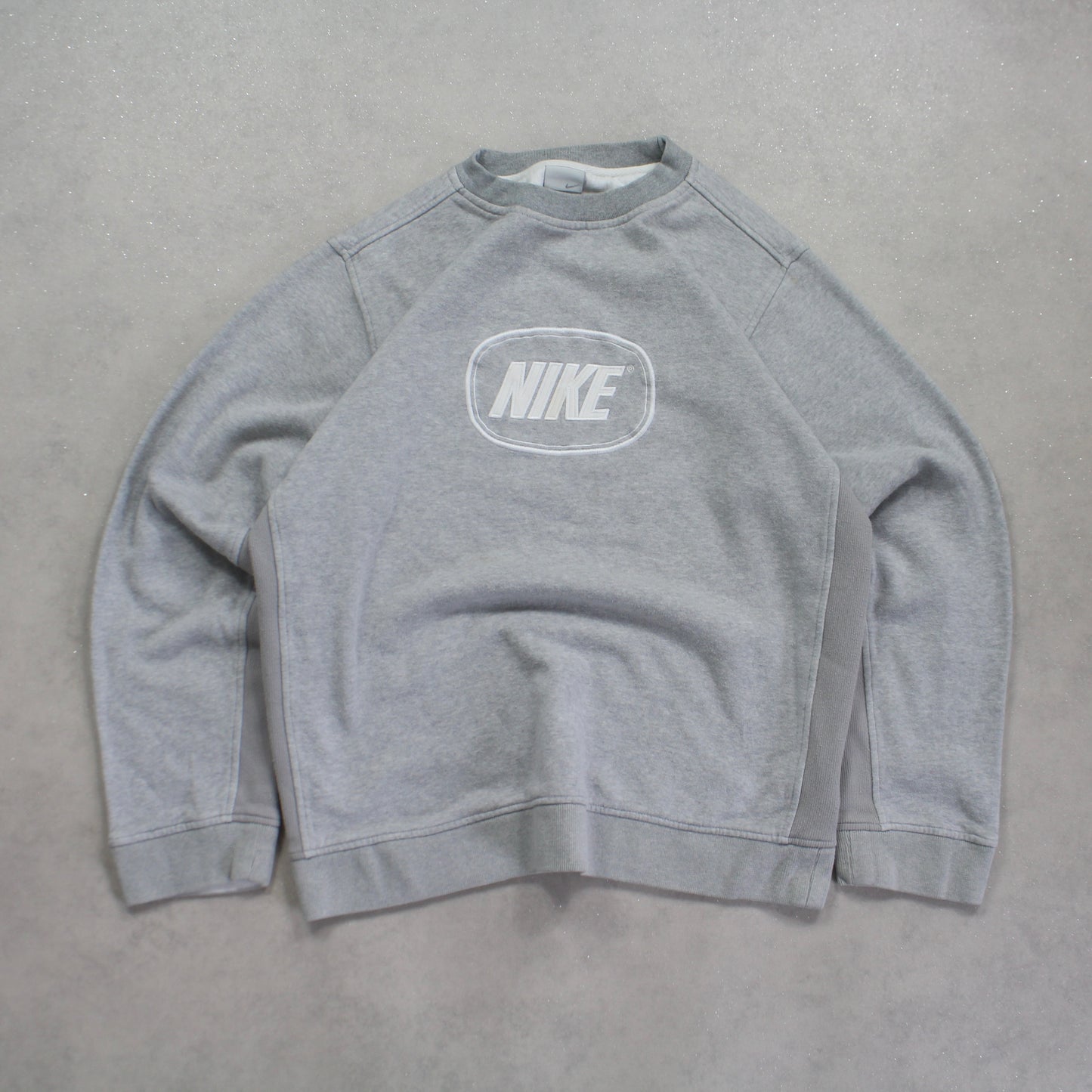 RARE 2000s Nike Sweatshirt Grey - (S)