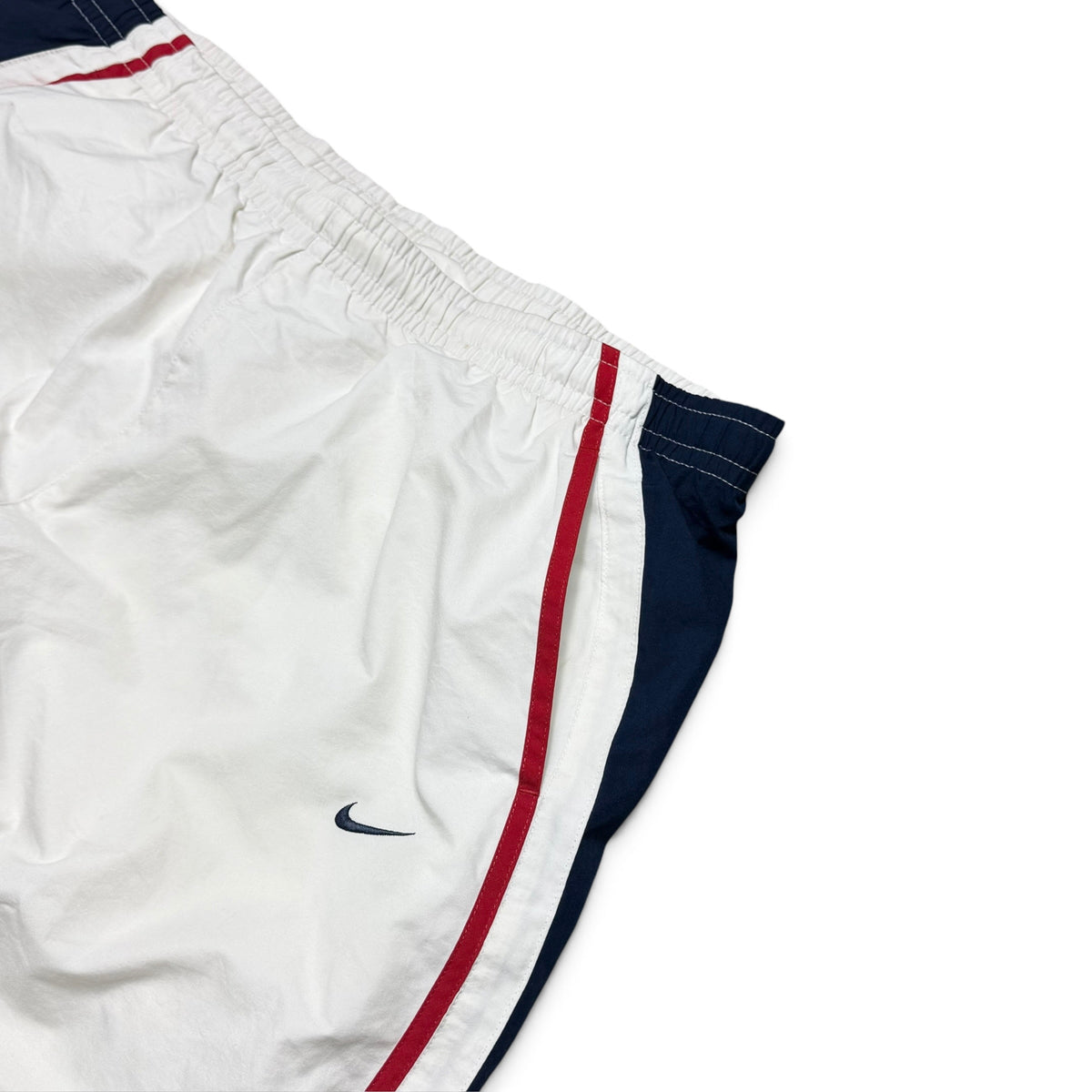 RARE 2000s Nike Trackpants White - (XL)