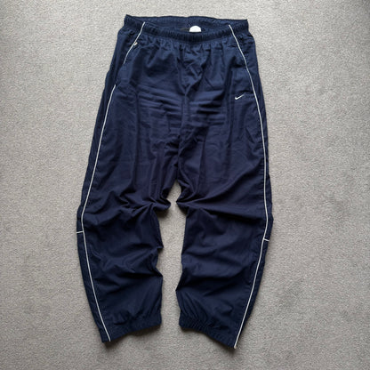 RARE 2000s Nike Trackpants Navy - (L)