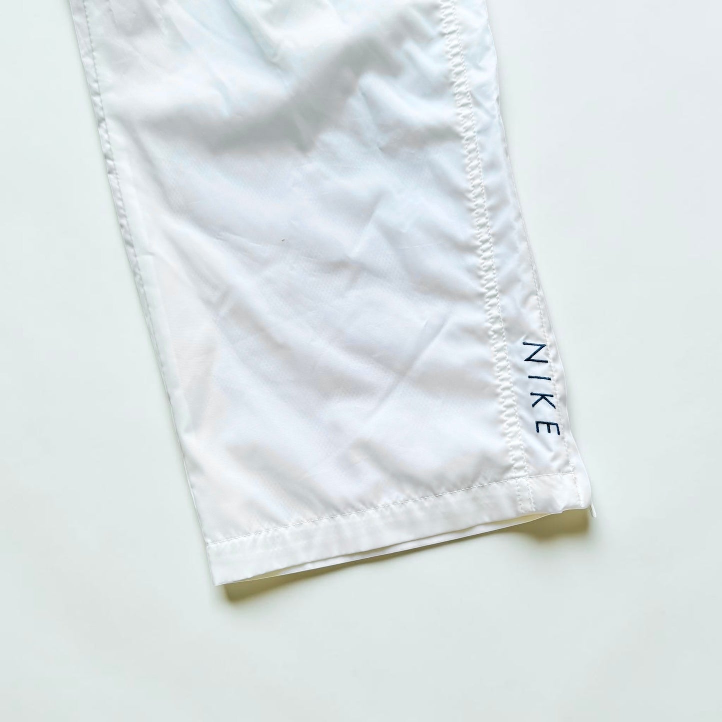 RARE 1990s Baggy Nike Trackpants White - (L)