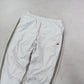 RARE 00s Nike Trackpants Cream - (L)