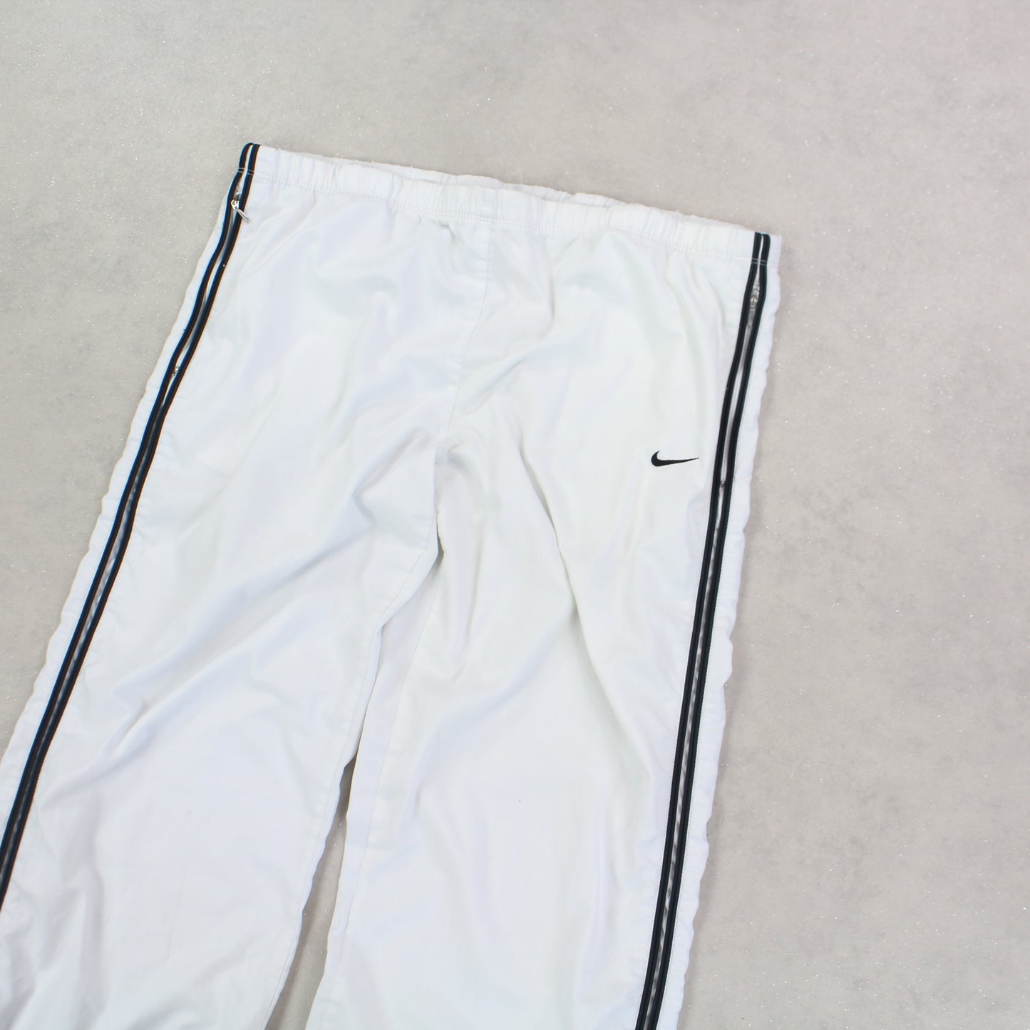 SUPER RARE 00s Nike Trackpants White - (L)