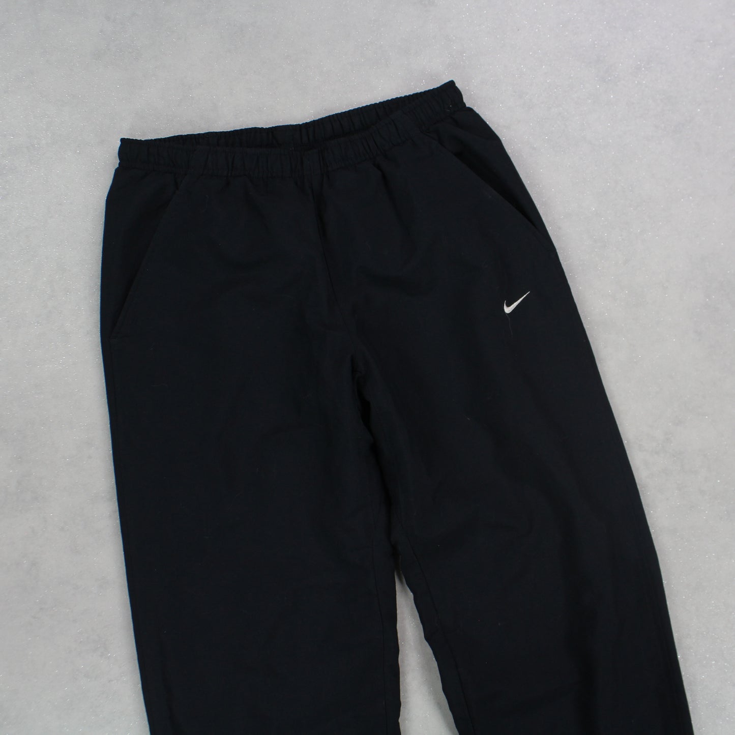 RARE 00s Nike Trackpants Black - (S)