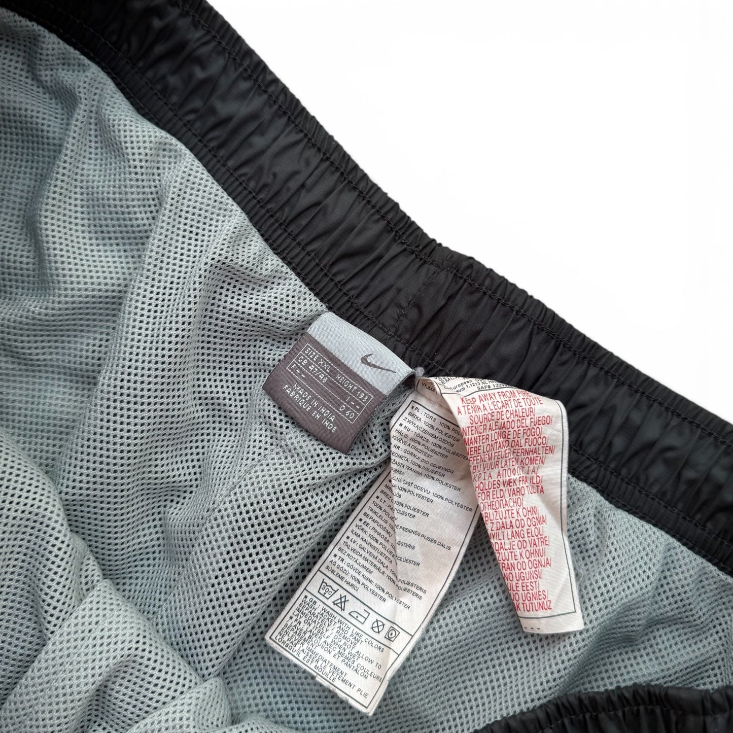 RARE 2000s Nike Shox Trackpants Grey - (XL)