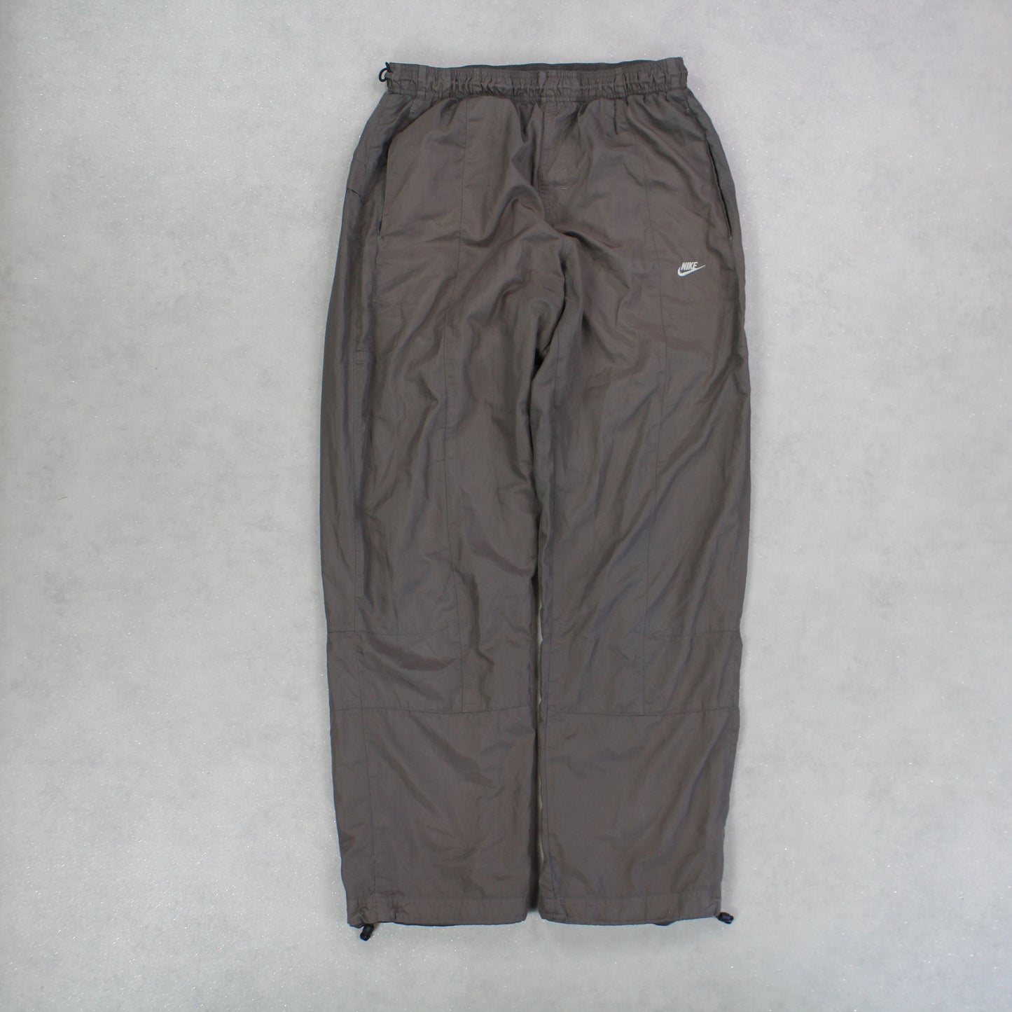 SUPER RARE 00s Nike Trackpants Brown - (M)