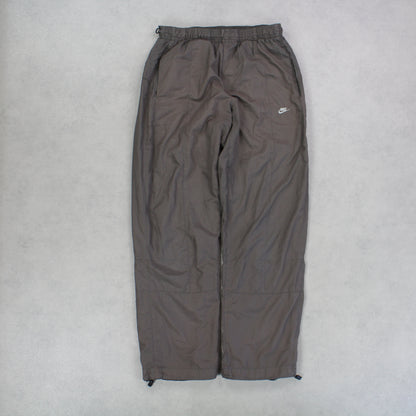 SUPER RARE 00s Nike Trackpants Brown - (M)