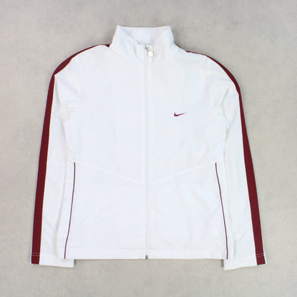 RARE Vintage 00s Nike Track Jacket White - (S)