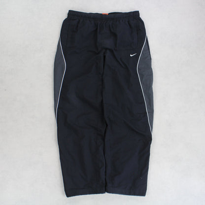 SUPER RARE Vintage 1990s Nike Trackpants Black - (L)