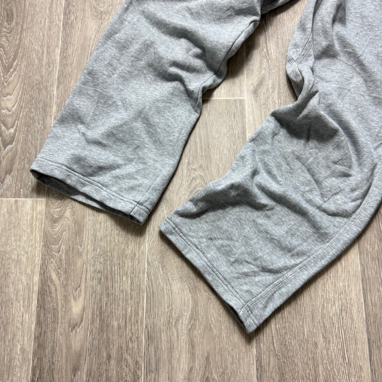 RARE 2000s Wide Leg Nike Joggers Grey - (S)