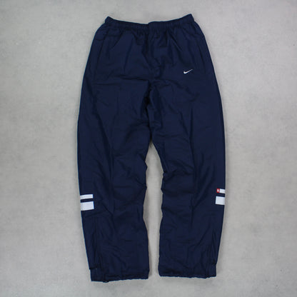 RARE 00s Nike Trackpants Navy - (S)