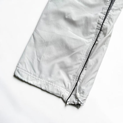 SUPER RARE 2000s Nike Trackpants White *PREMIUM* - (L)
