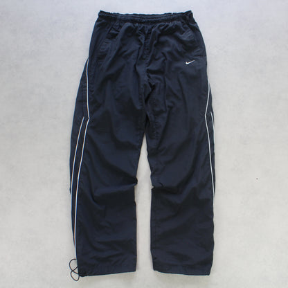 RARE 2000s Nike Trackpants Black - (M)