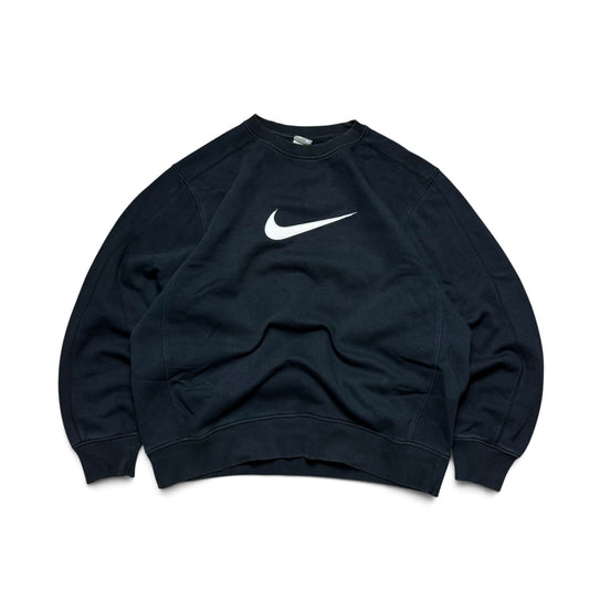 RARE 2000s Nike Sweatshirt Black - (XL)
