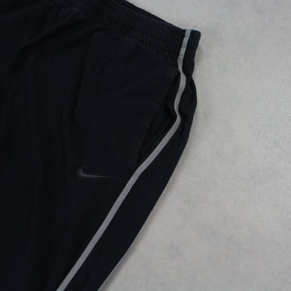 RARE 2000s Nike Joggers Black - (M)