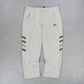 RARE 00s Baggy Nike Joggers Cream - (XL)