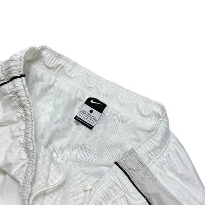 SUPER RARE 2000s Nike Trackpants White - (M)