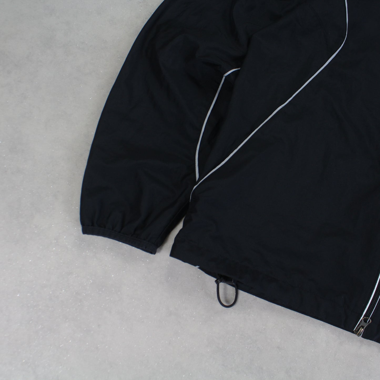 RARE 2000s Nike Track Jacket Black - (M)