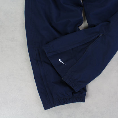 RARE 2000s Nike Trackpants Navy - (S)