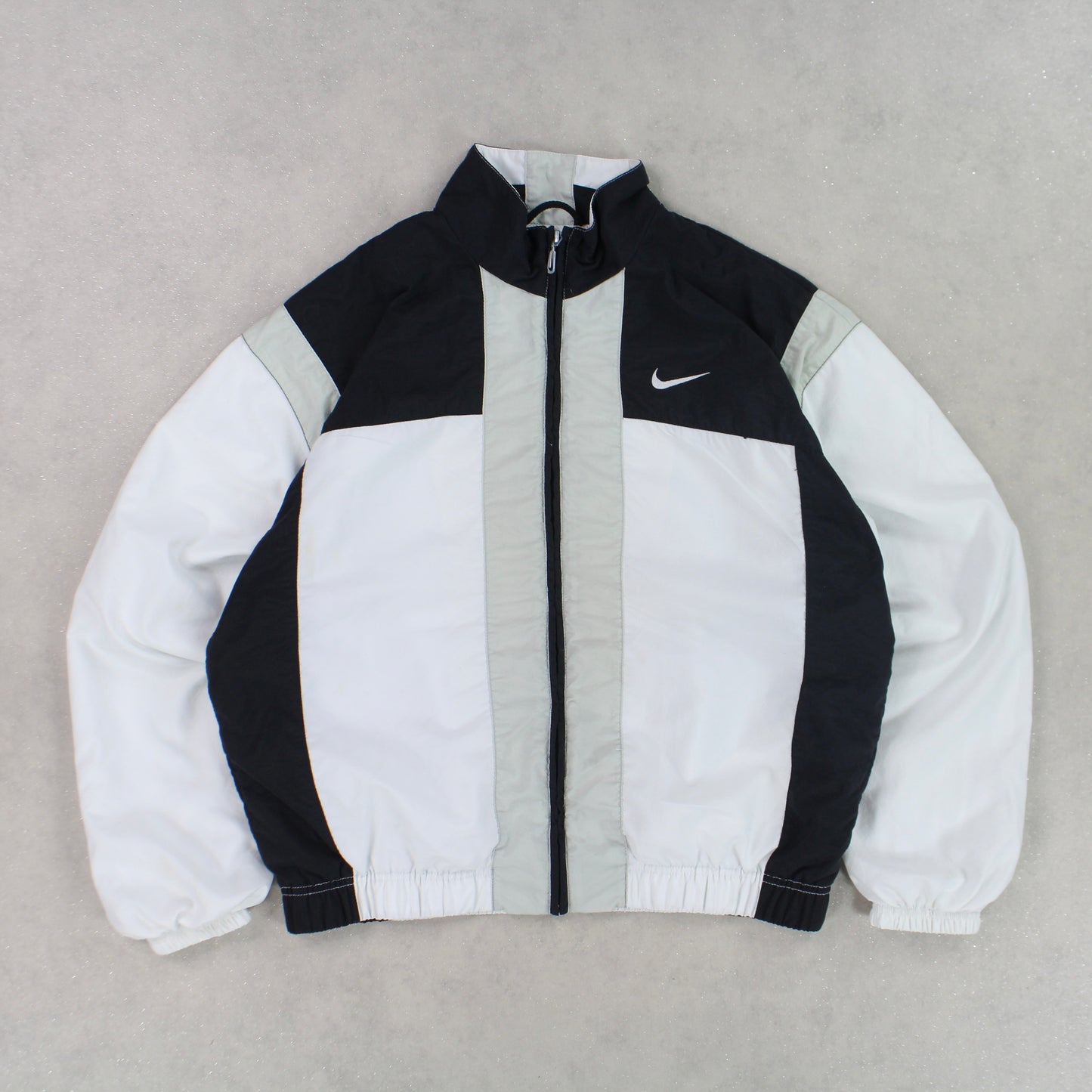 RARE 90s Nike Track Jacket White - (XS/S)