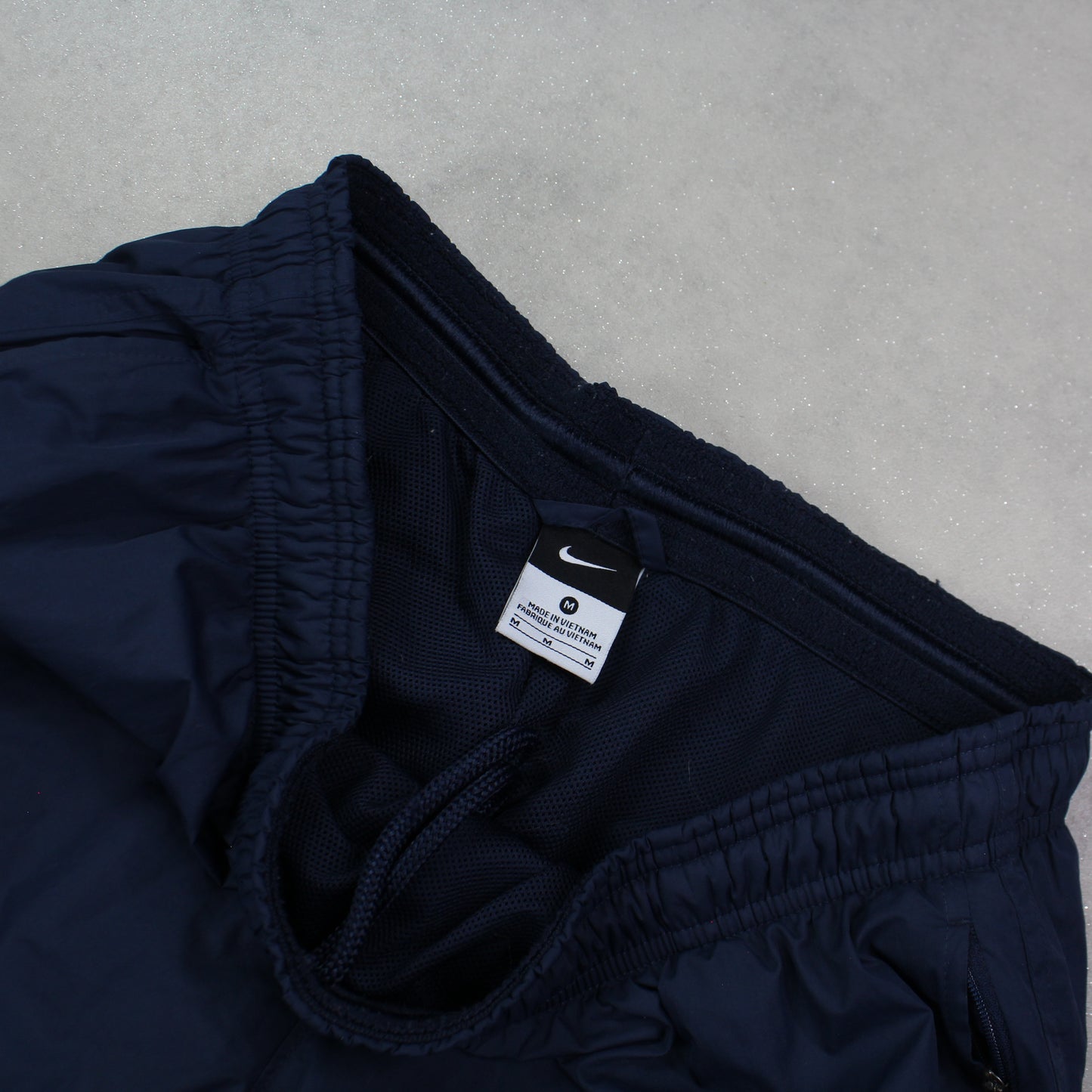 RARE 00s Baggy Nike Trackpants Navy - (M)