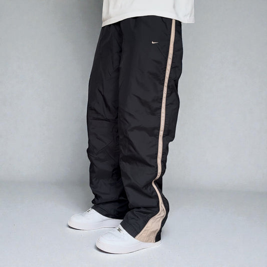 RARE 2000s Nike Trackpants Black - (M)