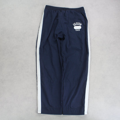 RARE 00s Nike Trackpants Navy - (XL)