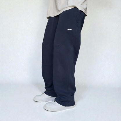 RARE Baggy Nike Joggers Blue - (L)