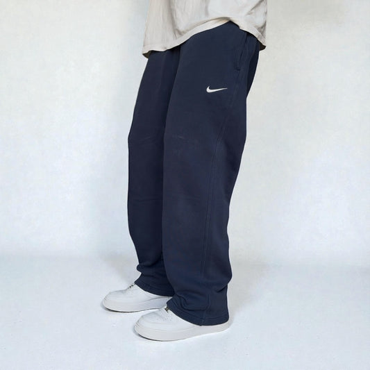 RARE Baggy Nike Joggers Blue - (L)