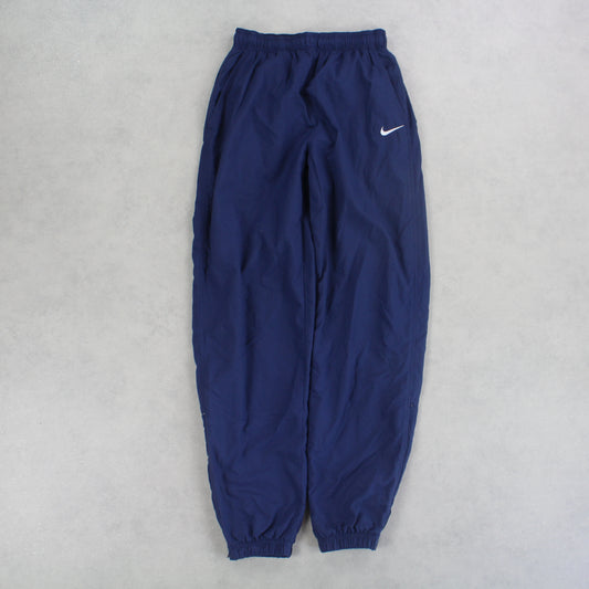 RARE 00s Nike Trackpants Navy - (S)