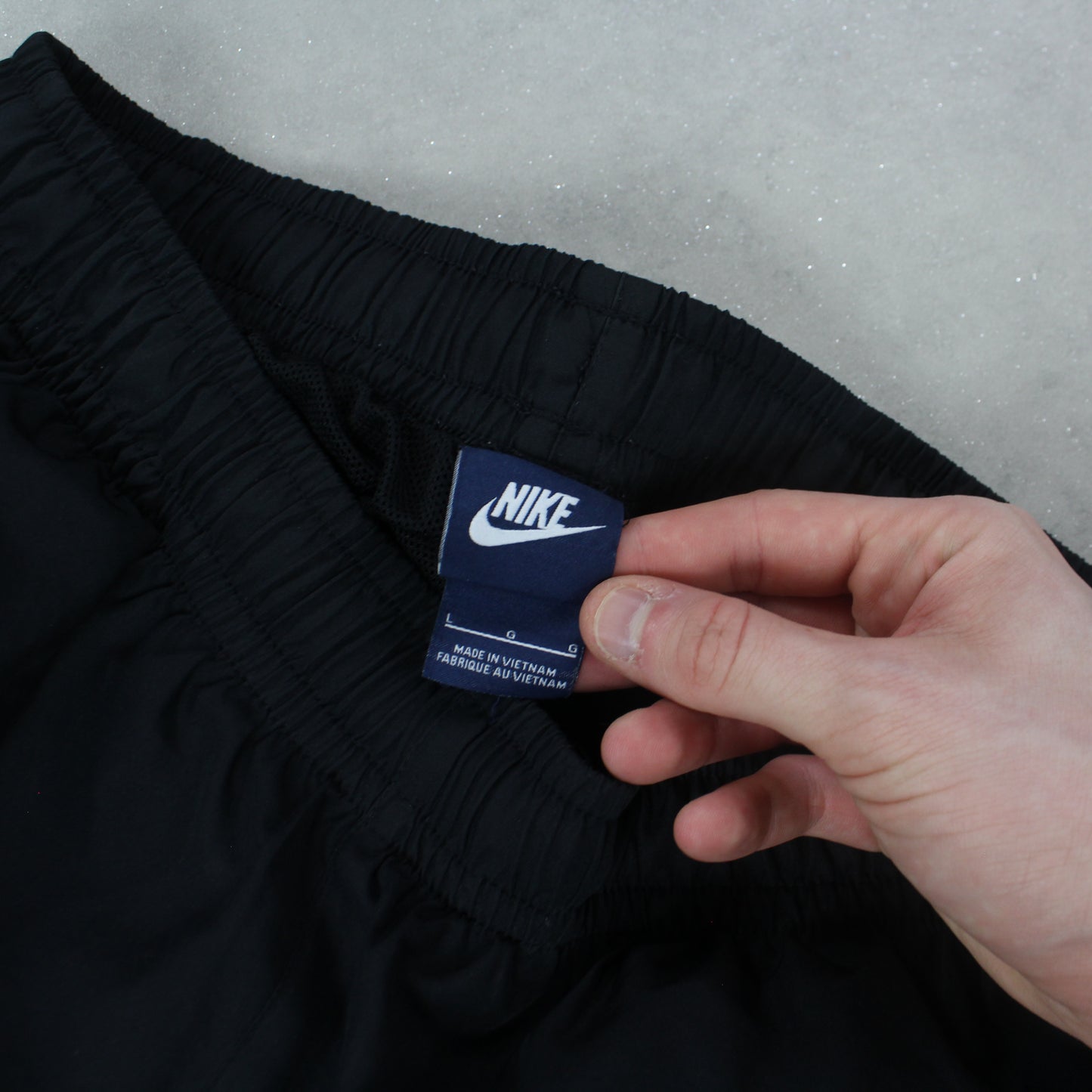 RARE 00s Nike Trackpants Black - (M)