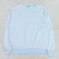 SUPER RARE Vintage YSL Velour Sweatshirt Blue - (L)