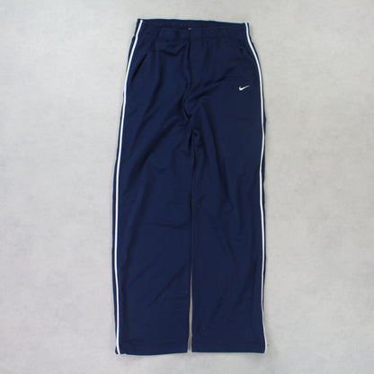 RARE 00s Nike Trackpants Navy - (M)