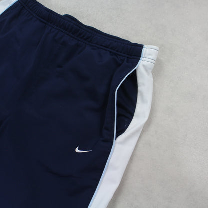 RARE 2000s Nike Trackpants Navy - (L)