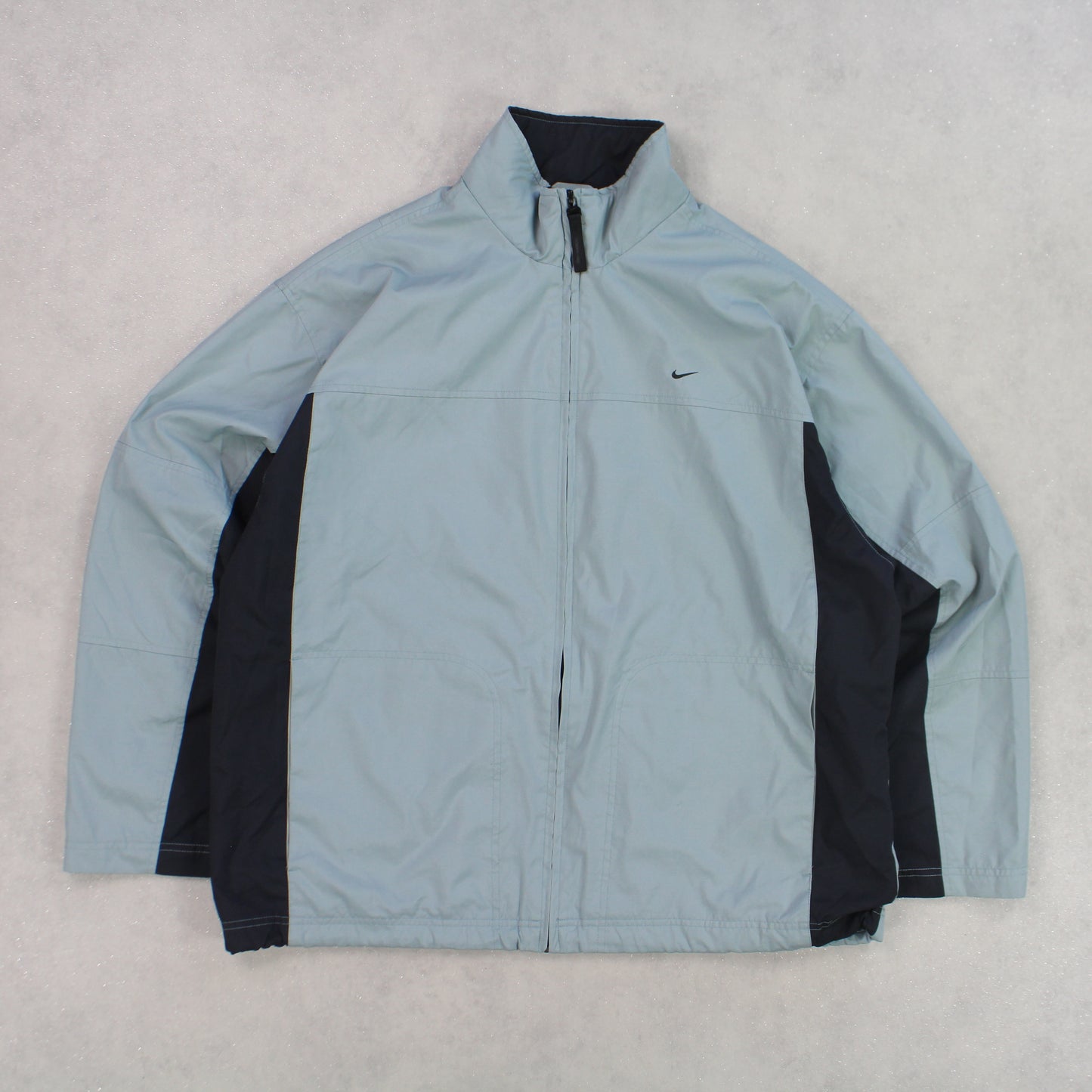 RARE 00s Nike Track Jacket Green - (L)