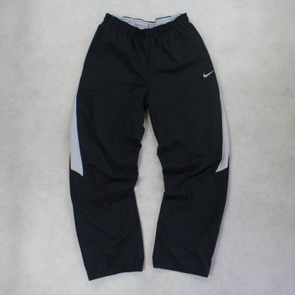RARE 2000s Nike Trackpants Black - (M)