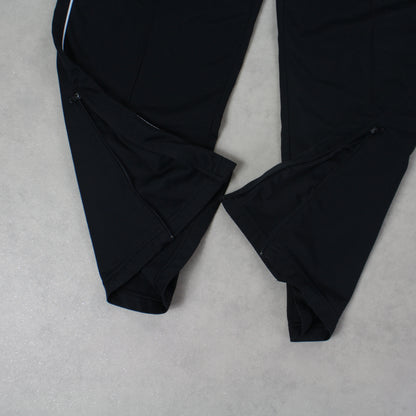RARE 2000s Nike Trackpants Black - (M)