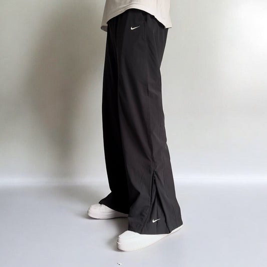 SUPER RARE 2000s Nike Trackpants Grey - (L)