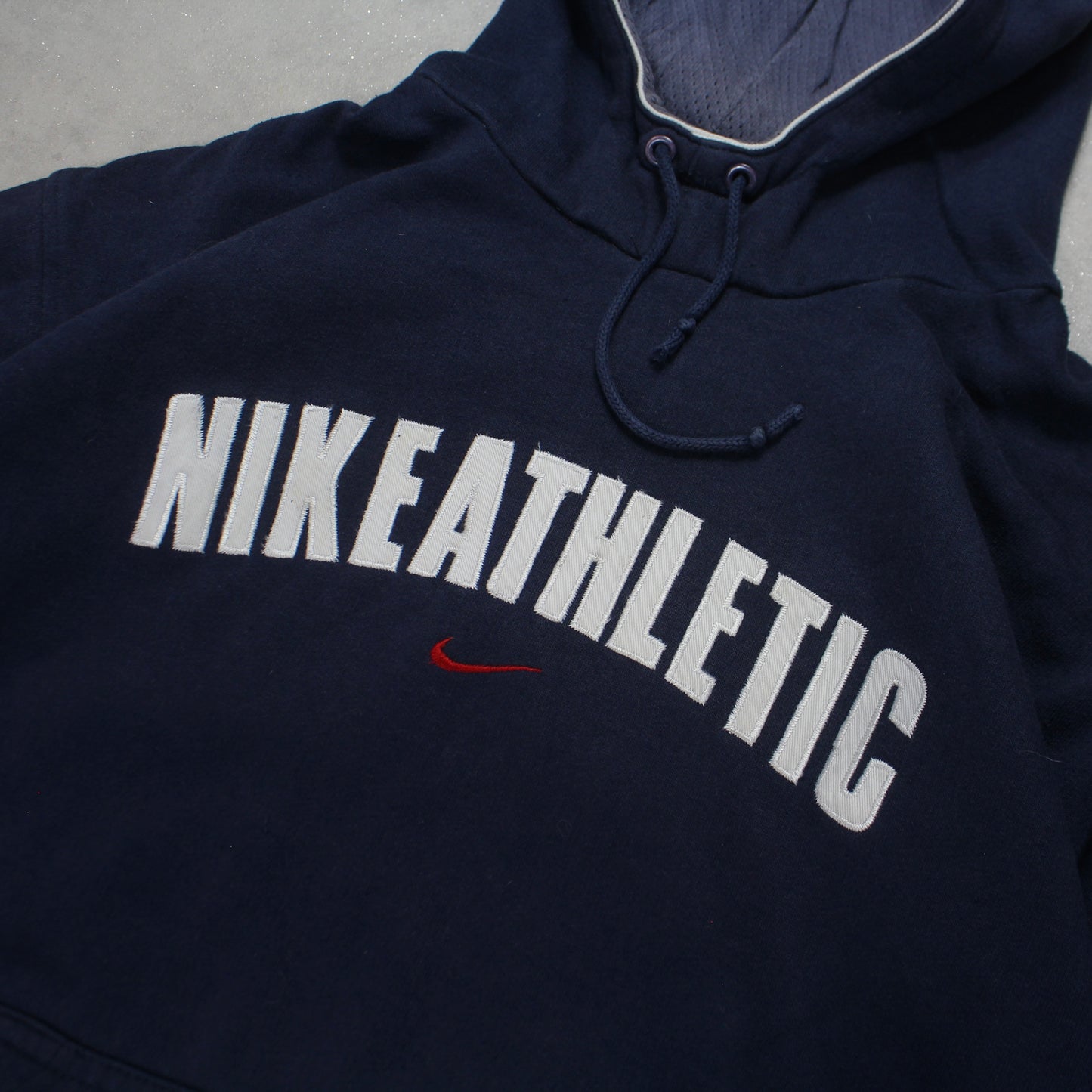 RARE 2000s Nike Hoodie Navy - (S)