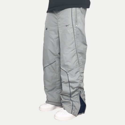 SUPER RARE 2000s Nike Shox Trackpants Grey - (M)