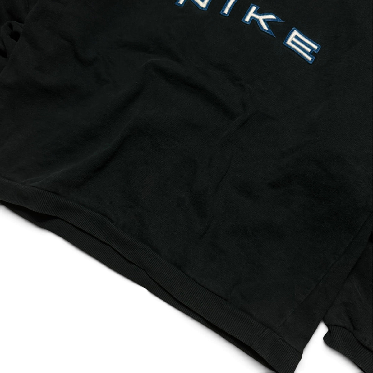 SUPER RARE 1990s Nike Sweatshirt Black - (XL)