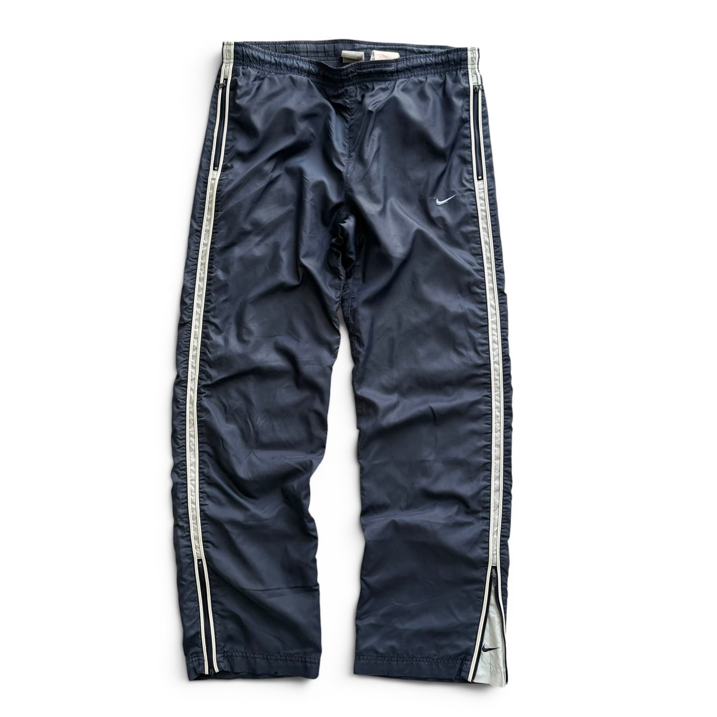 SUPER RARE 2000s Nike Trackpants Navy - (S)