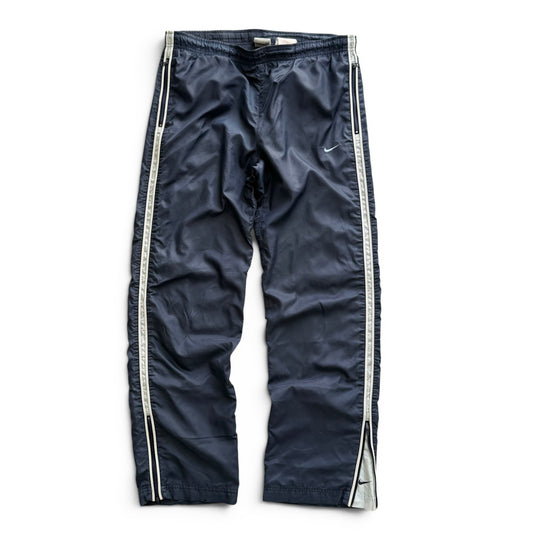 SUPER RARE 2000s Nike Trackpants Navy - (S)