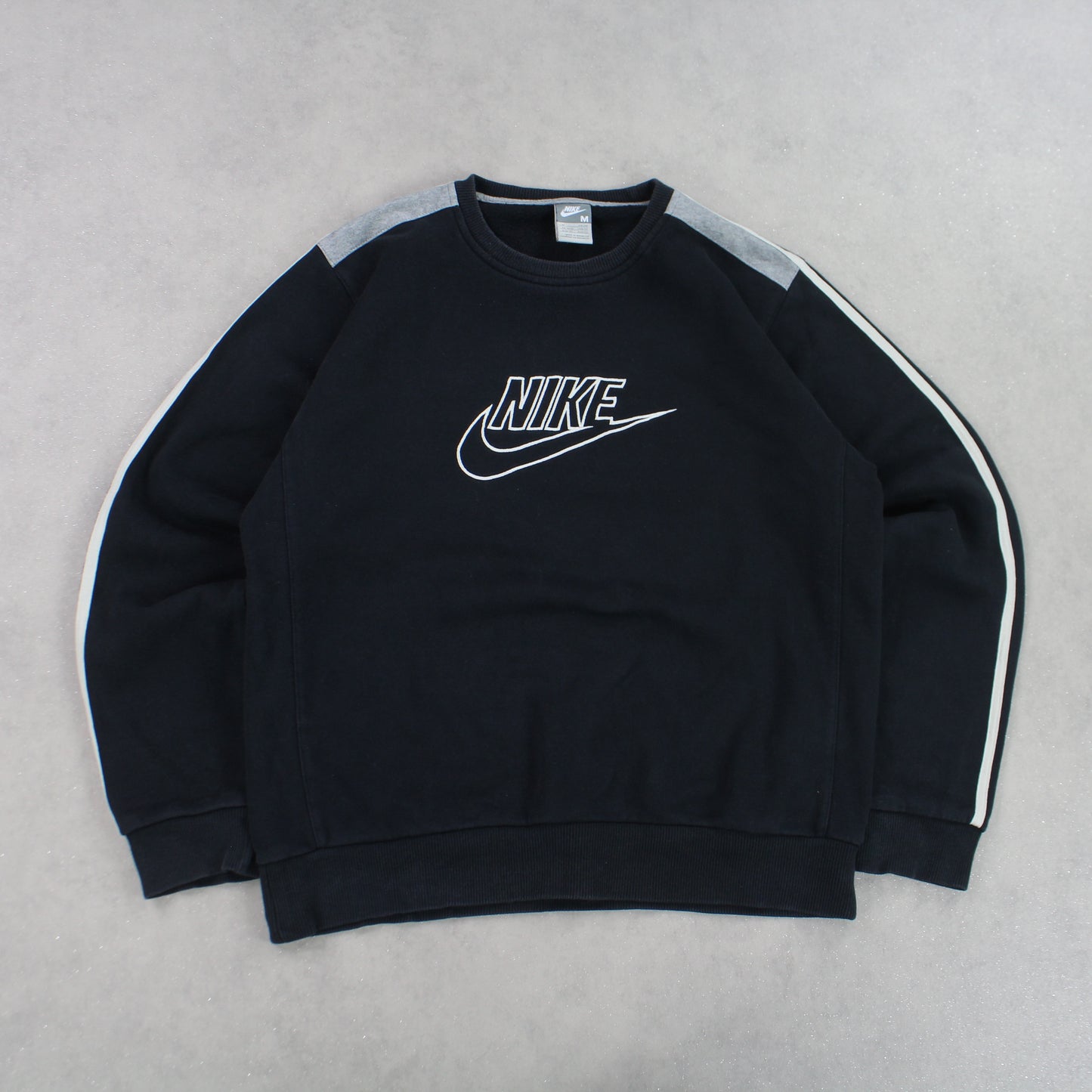 RARE 00s Nike Sweatshirt Black - (M)