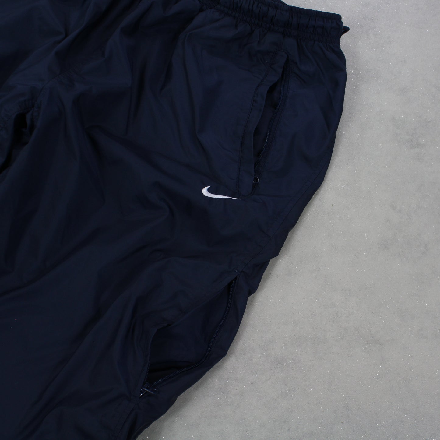 RARE 00s Nike Trackpants Navy - (L)